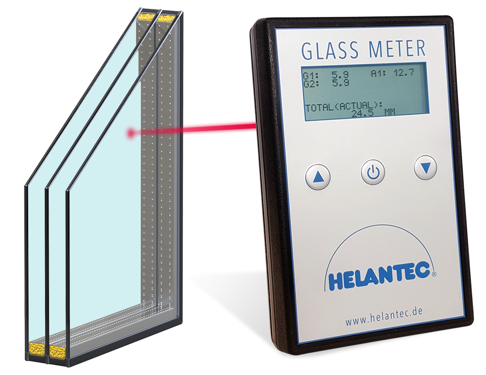 Dickenmesser GlassMeter